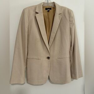 Ann Taylor Houndstooth Blazer – Size 8